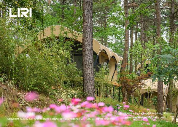 Waterproof Winter Glaming Hotel Luxury Cabin Hawaii Square Jungle Tents