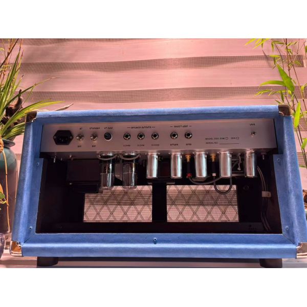 Custom Dumble CLONE Steel String Singer Head 20W 50W 100W with Suede Brown Color, Grand Amplifier SSS Model
