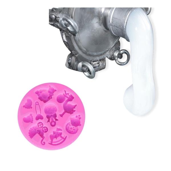 40 Shore A Hardness LSR Liquid Silicone Rubber For Mold Making With High Transparent Food Grade
