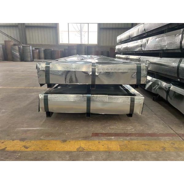 Dx51d GI Цинковые покрытые гофрированные стальные листы