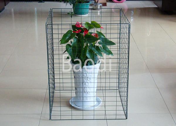 Collpasible Green PVC Wire Compost Bin 690 X 890mm , Wire Mesh Screen Panels 