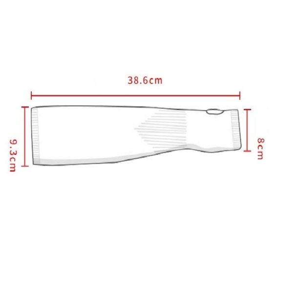 Sublimation Arm Sleeve Blanks Ice Silk Sleeves For Summer Sun Protection UV Protection