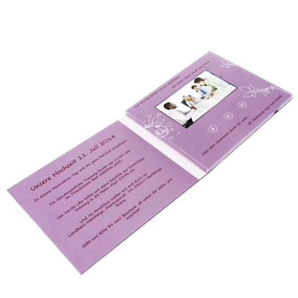 Regional Feature Digital Video Mail Card with 16 9 Ratio
