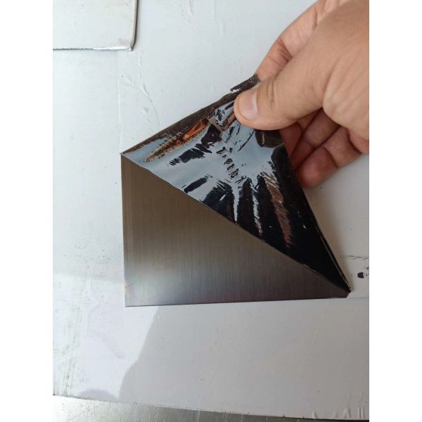 final de la rayita de la hoja de acero 201 304 del negro de Titanum del espejo inoxidable del color o de la hoja de Titanum del negro