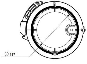 Fiber Optic Vertical Splice Closure-ZCSC-D096-02(7231207)