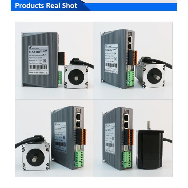 Lichuan DC Closed Loop Stepper Motor Drivers Kit 2.0N.m 2 Phase Nema23 DC24V～48V 3.0A 1000PPR