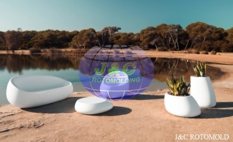 Precision Plastic Rotational Moulding For Rotomolded Chair / Sofa / Lounge / Tea Table