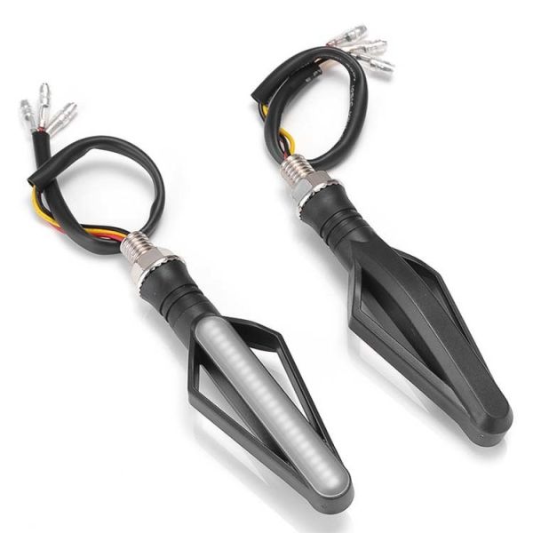 1.5W Customizable 24LED Two-Color Running Water Motorcycle Stop Light with Turn