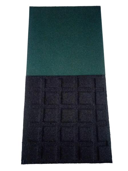 25mm SBR Rubber Tiles 40x40cm Outdoor Playground Flooring Shock Absorbing