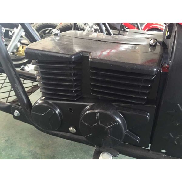 Yellow Coolest Harley Electric Motorcycles 60Km / H With 48V 500W Motor