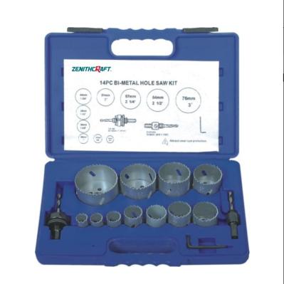 HSS 14 Hole Saw 19mm 29mm 44mm 57mm Steel Cutting Hole Saw