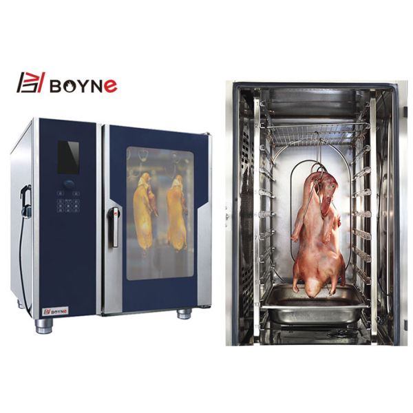 Утка жаря в духовке роторную печь Combi большой емкости барбекю электрическую