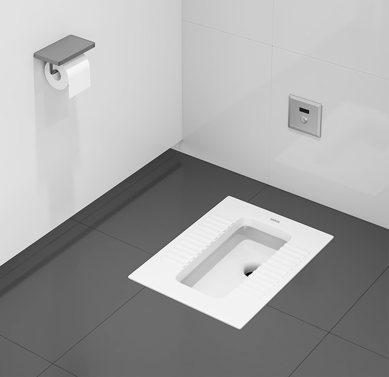 Лоток сидеть на корточках керамических изделий Bathroom туалета низких санитарных случайный