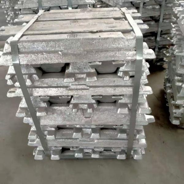 99.8% A8 Aluminum Metal Ingot Price Mill Finish For Steelmaking Industry