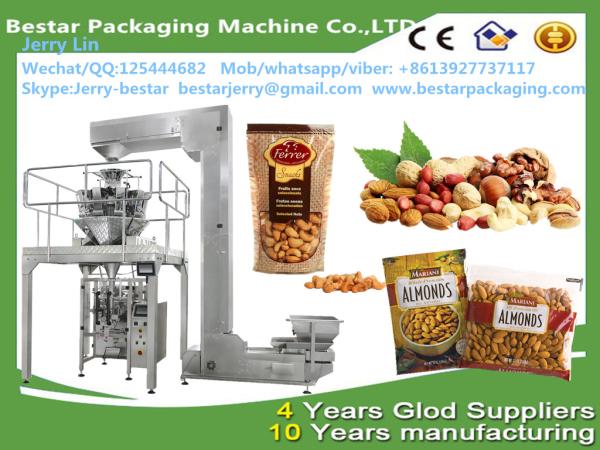 Automatic peanut pista chiosun flower seed salmond cashew nut backstick pillow bag packing Bestar packaging machine