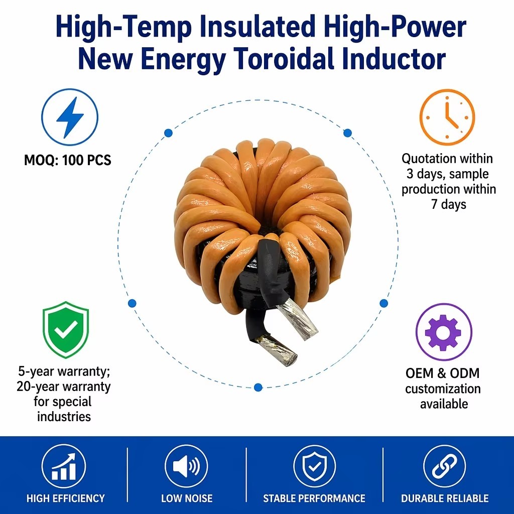 KS150 High Current 30A Differential Mode Choke Pure Copper Toroidal