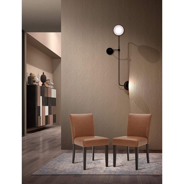 High Back Simplicity Modern Natural Wood Dining Chairs