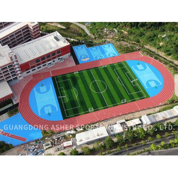 Semi полуфабрикат настил спортзала Eco дружелюбный, Flexibile сотрясает поглощая плитки