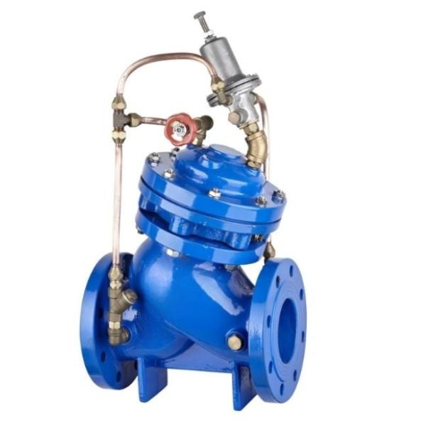 Adjustable Diaphragm Pressure Relief Valve , Pressure Stabilizing Valve
