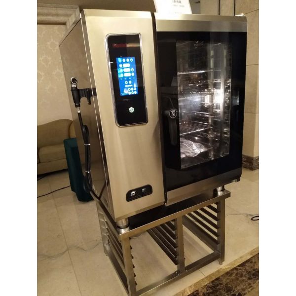 Оборудования кухни порта УСБ распаровщик/печь Комби западного электрические с подносом 5/6/10