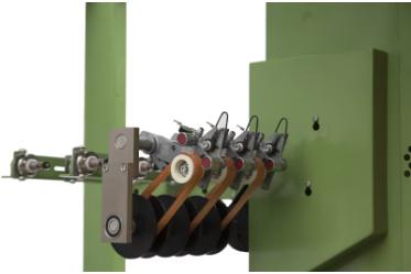 Telar jacquard computarizado plano automático: Especializado en el tejido de cintas estrechas para ropa interior