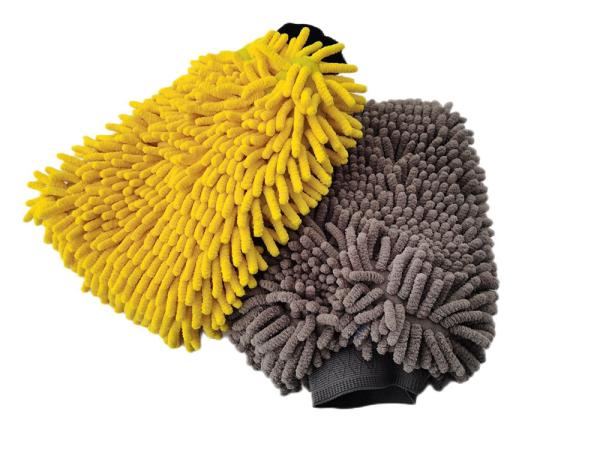 Toalha do animal de estimação de Microfiber do absorvente da poeira de Microfiber para os animais de estimação dos cães que lavam a luva do Chenille