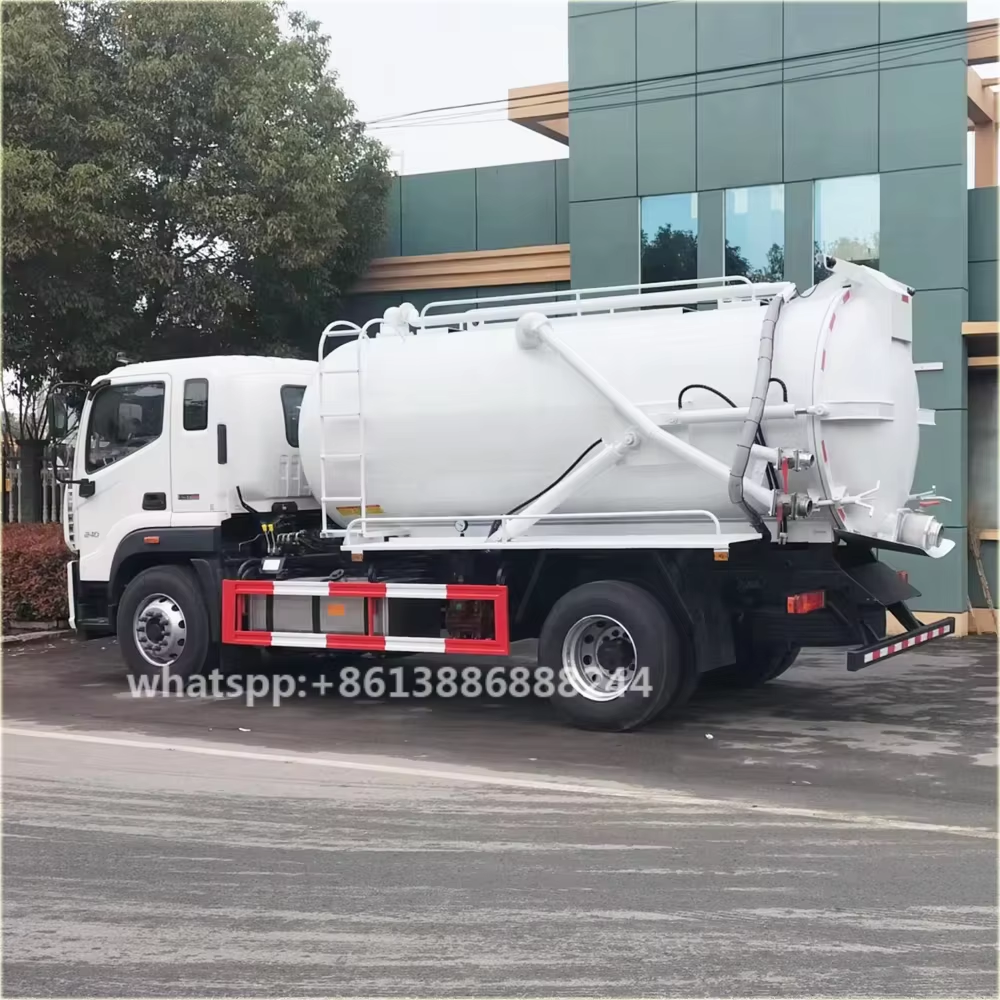 FOTON 10000-12000 Liters Fecal Suction Truck Septic Pump Truck Sludge Truck