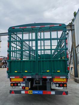 High-Performance Fence Semi Trailer For Secure Transport Of Livestock Animals And Heavy Load