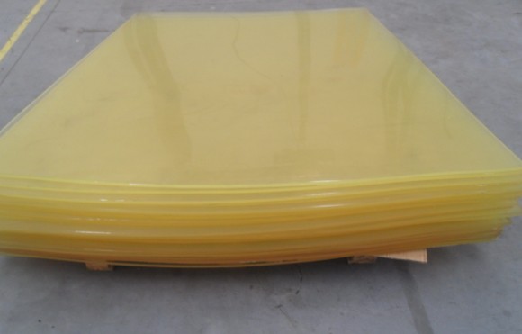 Лист эластичного промышленного полиуретана резиновый, плита износа PU ссадины упорная