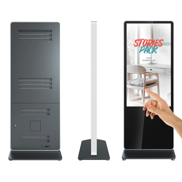 New! 55 inch Floor Standing dual screen Touch Screen Kiosk