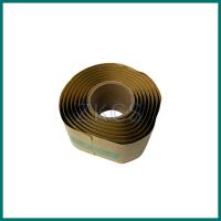Mastic de caoutchouc butyle auto-fusible idéal pour un joint résistant aux intempéries fiable autour des connexions de câbles