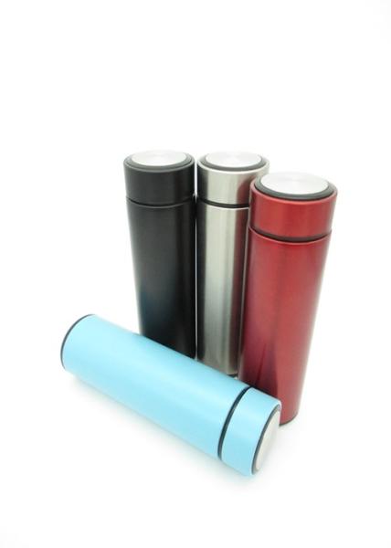 Removable Filter Stainless Steel Thermos Flask Large Drinking Cup Travel Mug