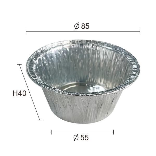 Pet Food Packing Customize Aluminum Foil Container for Cake Cup at Hotel Restaurants