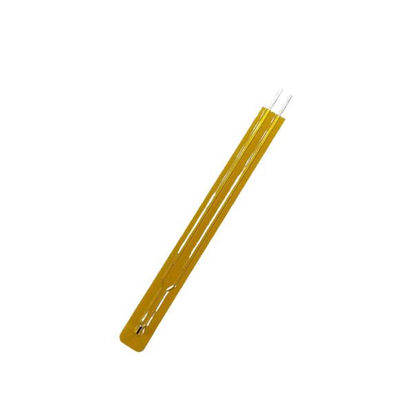Kapton Polyimide Insulation Low Profile Thin Film Thermistors 10K 50mm