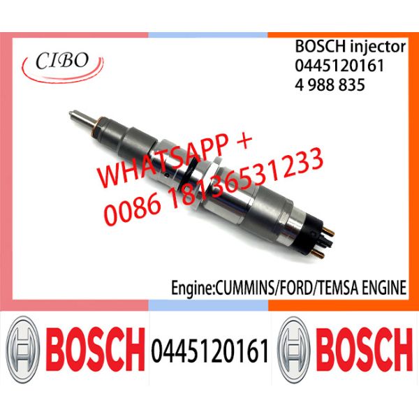BOSCH 0445120161 4988835 Neutral Fuel Injector Assembly 0445120161 4988835 For CUMMINS/FORD/TEMSA