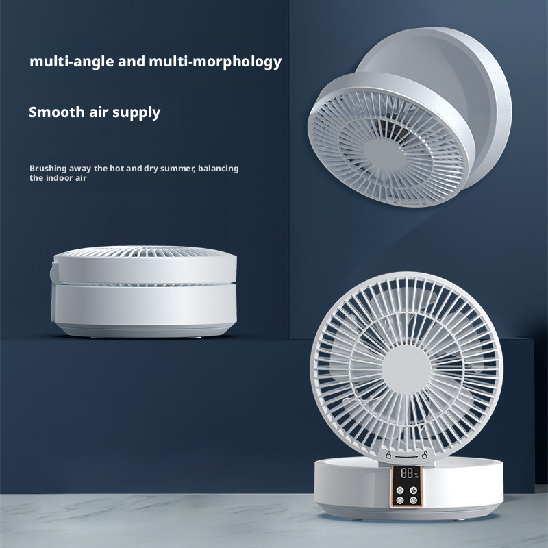 Household Portable Desk Fan Battery Powered Household Cooling Tool Custom Logo
