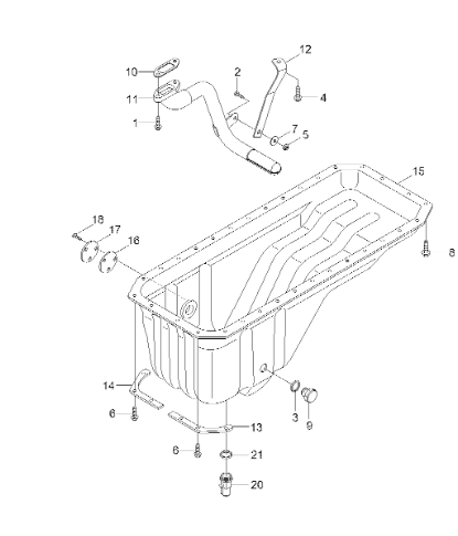 3949562 Flange gasket CUMMINS piezas de repuesto de excavadoras para QSB6.7 6D107