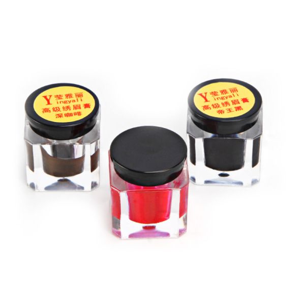 3 естественных поставки чернил Микробладинг пигмента татуировки брови ПМУ цвета для постоянного макияжа татуировки