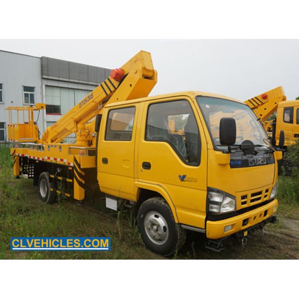 Straight Arm 600P ISUZU Aerial Platform Truck