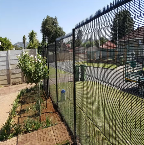 Metal Steel Anti Climb 358 Mesh Fencing Anti Theft Cut Isolation Detention Centers