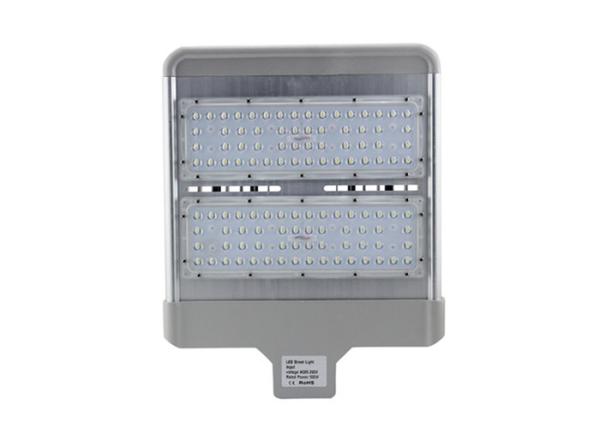 Outside White Led Street Lights Fixtures 100W High Lumen Easy Installations