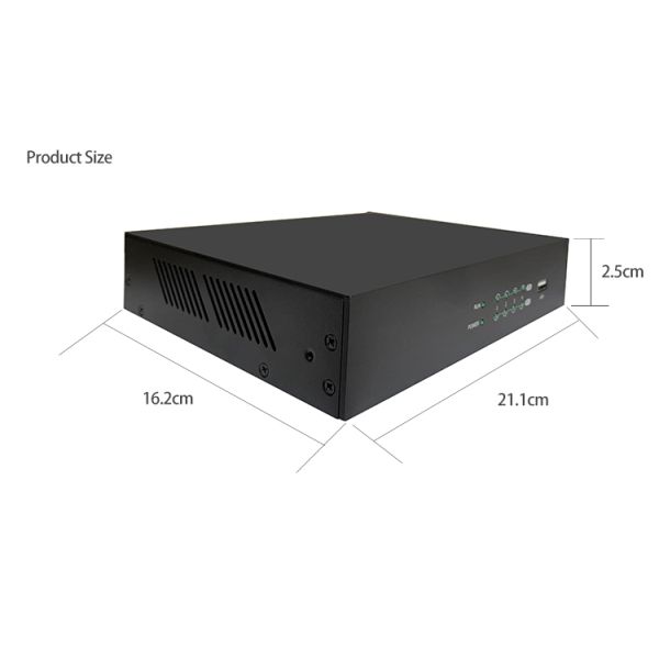 Custom Dante Digital Analog Audio Interface Dsp Poe Module Matrix Processor Processeur 8 in 8 Out 4 X 4 16x16 with Usb for Stage