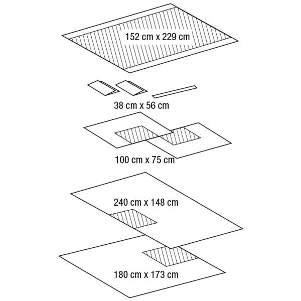 SP SMS SMMS SMMMS Disposable Surgical Packs 40g 60g for Paediatric