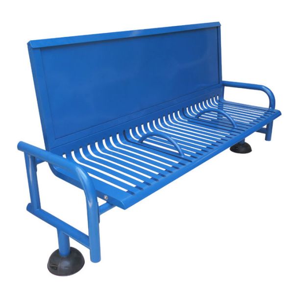 Муниципальные Суды сада улицы L207cm W65cm стальные