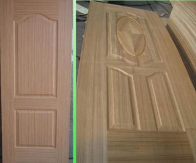 HDF Molded Door Skin/ Ash Door Skin /Sapele Veneer Door Skin