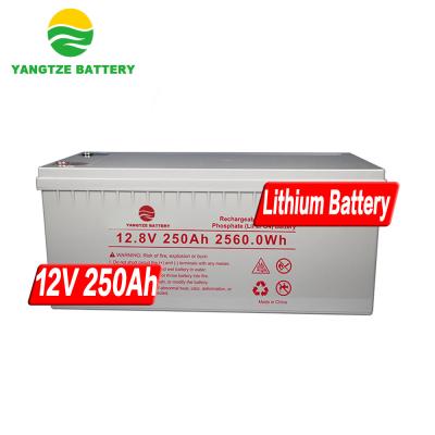 ODM 12.8V 250ah Lithium Ion Solar Battery pack White 28kg