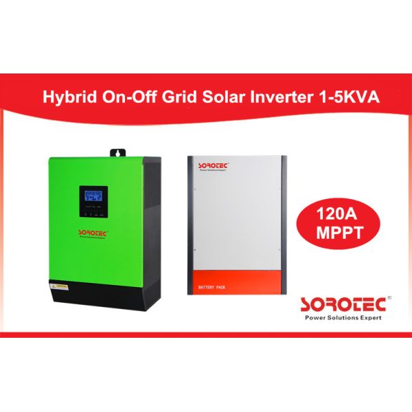 3Kw On/Off Grid High Frequency Solar Inverter 4000W Dc-Ac Pure Sine Wave Inverter