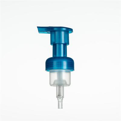 Elegant Dark Blue Foam Pump Dispenser For Hand Cleanser Body Wash Packaging