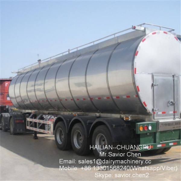 Емкость перехода 10000L бака тележки молока бака охлаждать молока молочного оборудования