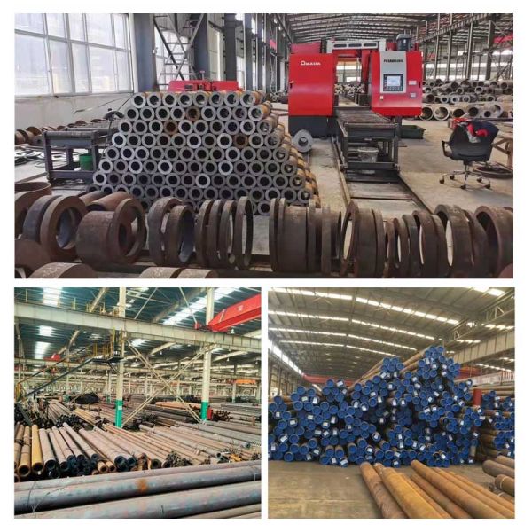 ASTM a 53 Chinese Supplier Schedule 40 16 Inch 60 Inch Large Diameter Carbon Seamless Structural Steel Tube for Oil and Gas